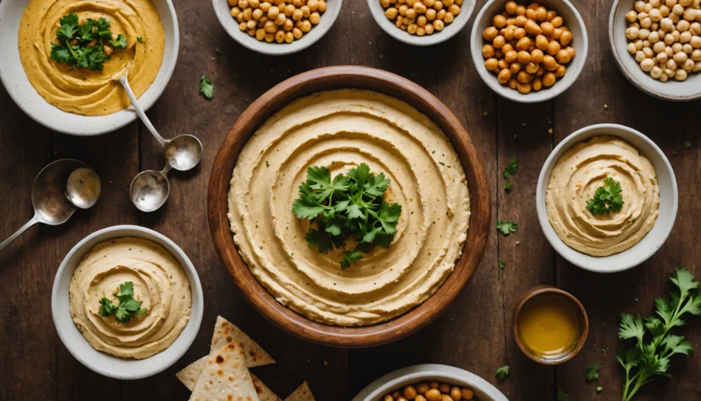 como hacer hummus casero